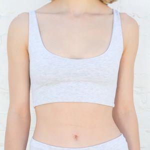 Brandy Melville Gray Lydia Tank